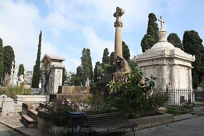 SITGES > Sant Sebastia > Friedhof > Grabstaetten