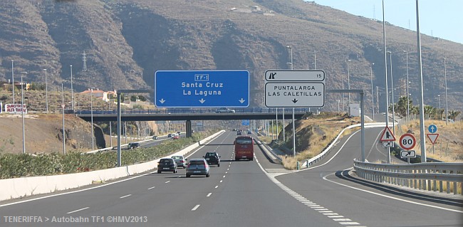 TENERIFE > Autobahn TF-1 > Ausfahrt 15