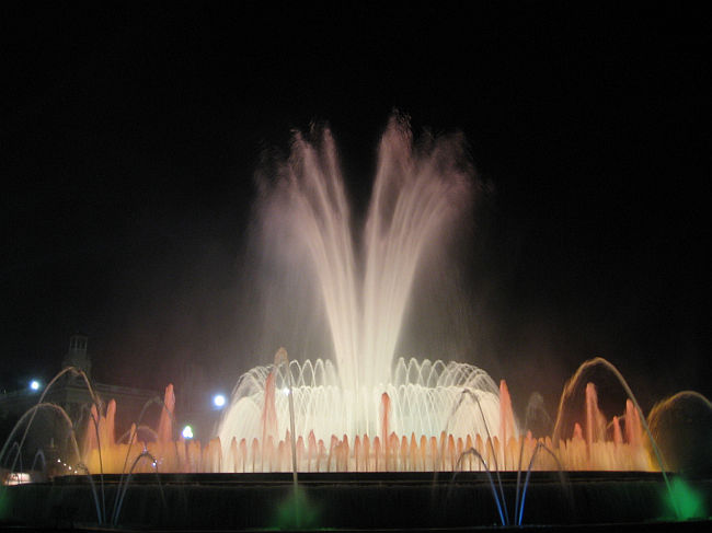 BARCELONA > Plaza Espana > Wasserspiele