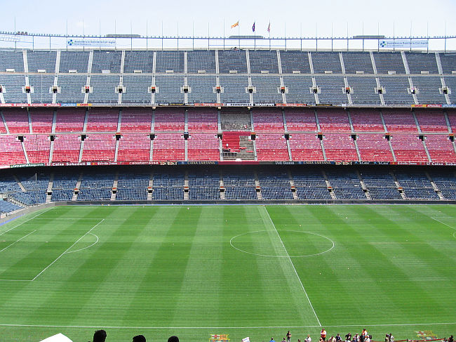BARCELONA > Stadion Camp Nou vom FC Barcelona