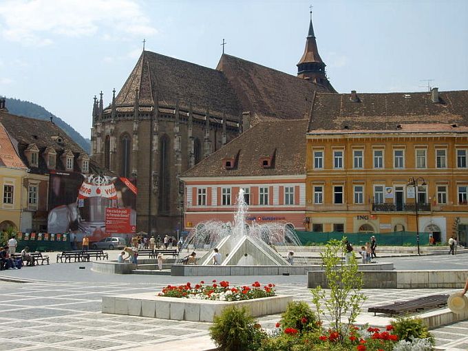 RO:Brasov>schwarze Kirche