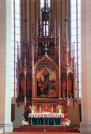 RO:Brasov>schwarze Kirche>Altar