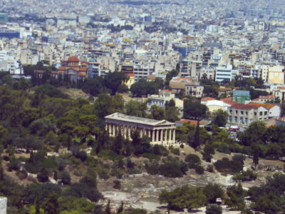 ATHEN > Akropolis > Blick von der Akropolis