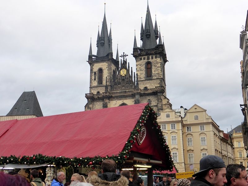 Weihnachtsmarkt in Prag