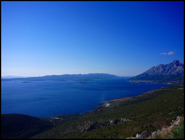 Peljesac > Blick auf Orebic