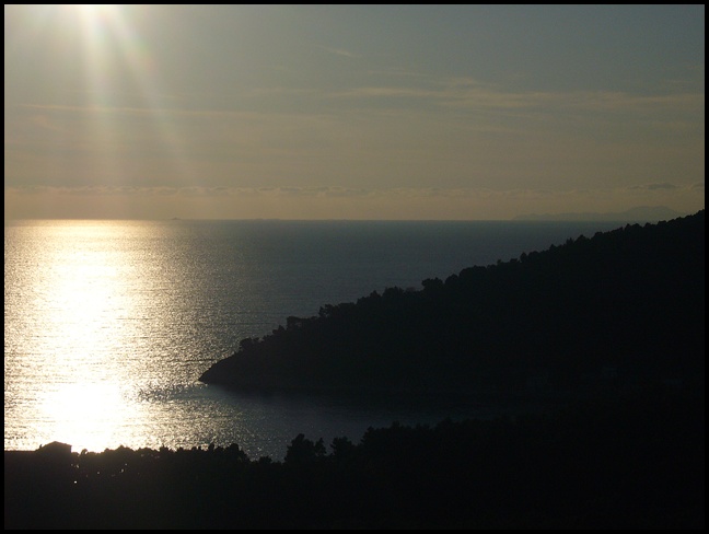 Sonnenuntergang auf Peljesac