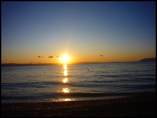 Sonnenuntergang in Tucepi