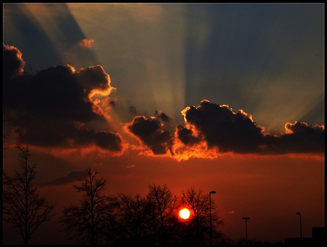 Abendhimmel bei Königsbrunn 3