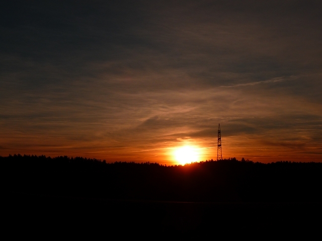 Sonnenunterg - Jurahöhen