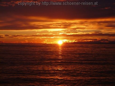 Sonnenuntergang in Ulika