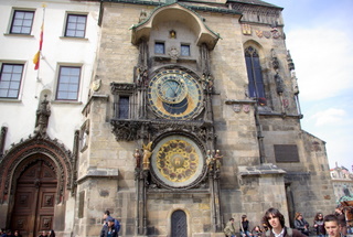 Detaillaufnahme Prager Altstätder Rathaus