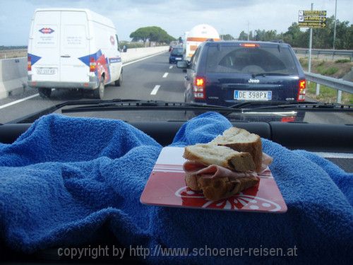 ORISTANO > Stau auf der Schnellstraße