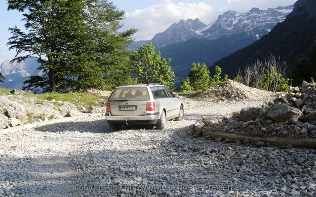 Gebirgsstraße zwischen Savnik und Kolasin 4