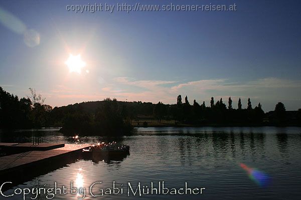 Sunset am Hausschachenteich Weitra 2