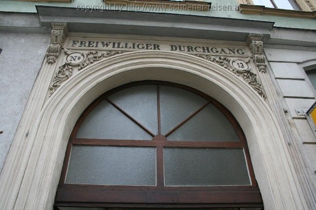 VII Bezirk Neubau : Freiwilliger Durchgang