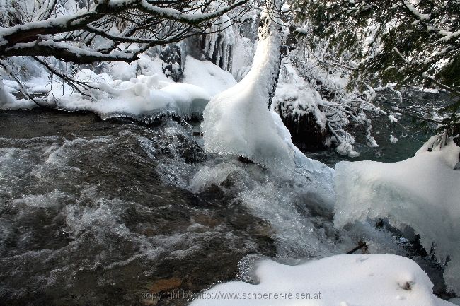 Wintermärchen Plitvice