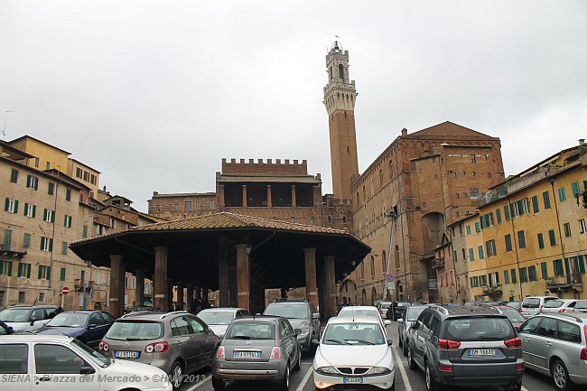 SIENA > Piazza del Mercado