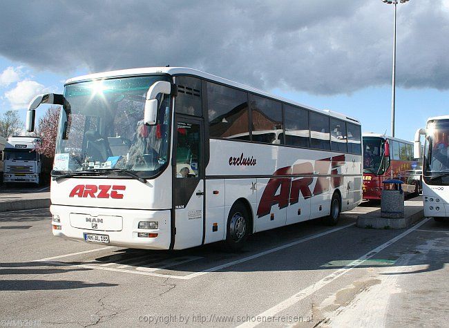 A1 > AB-Rastanlage Cantagallo bei Bolgona > Bus Arzt