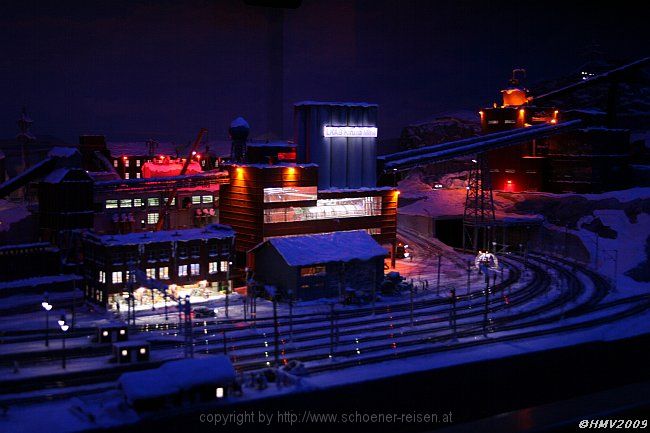 HAMBURG-SPEICHERSTADT > Miniatur Wunderland > Skandinavien > Erzbergwerk Kiruna