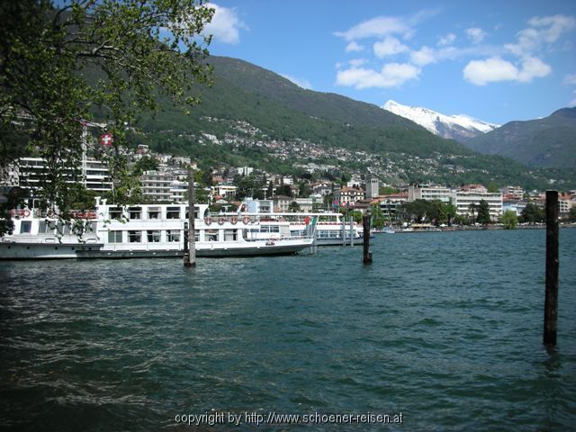 TESSIN > Lago Maggiore > Locarno > Dampferablegestelle
