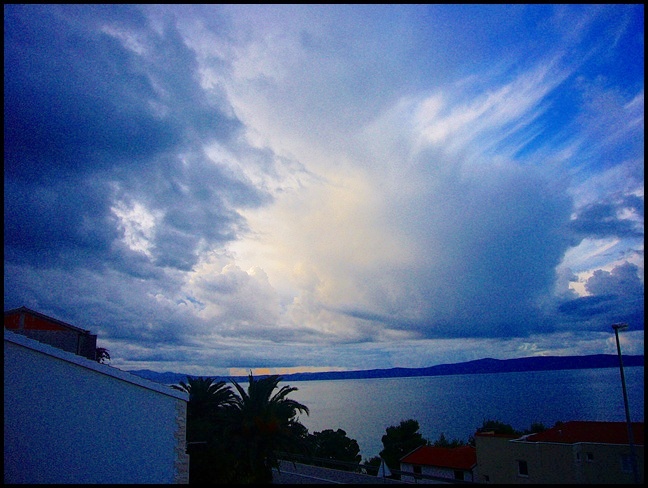 Wolkenspiele in Kroatien 2