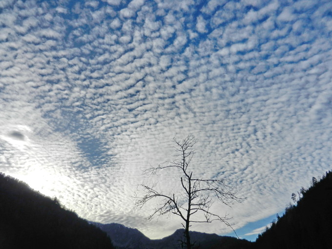 Schäfchenwolken