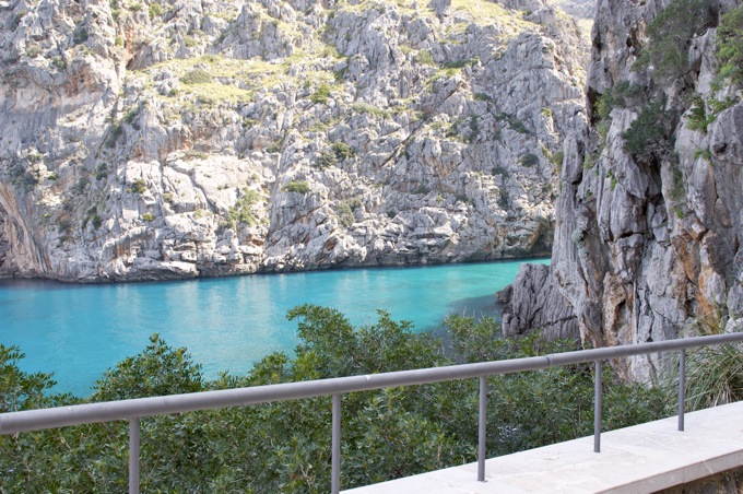 Torrent de Parais in der Bucht Sa Calobra 2