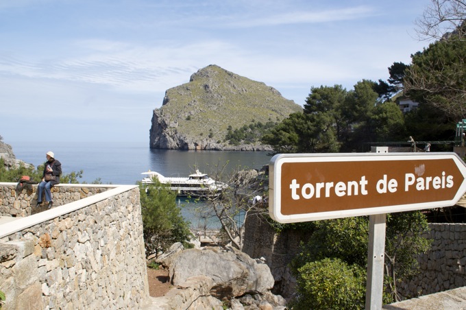 Torrent de Parais in der Bucht Sa Calobra 2