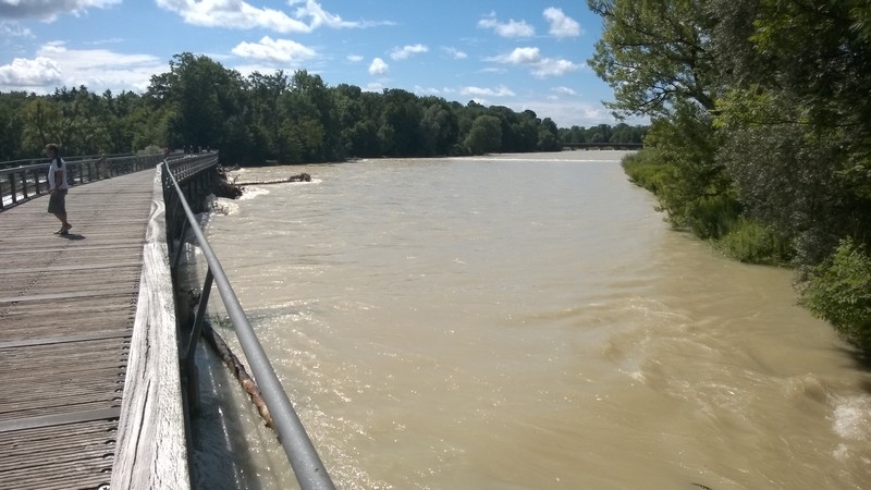 Hochwasser Isar