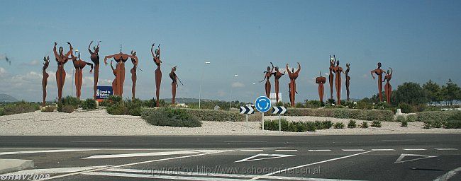 Ma15 > Kreisverkehr zwischen Vilafranca und Manacor