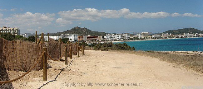 HALBINSEL SA PUNTA DE N'AMER > Radweg nach Cala Millor