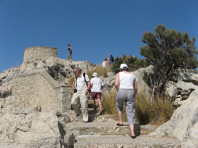 HALBINSEL FORMENTOR > Mirador de la Creueta > Aussichtsplattform