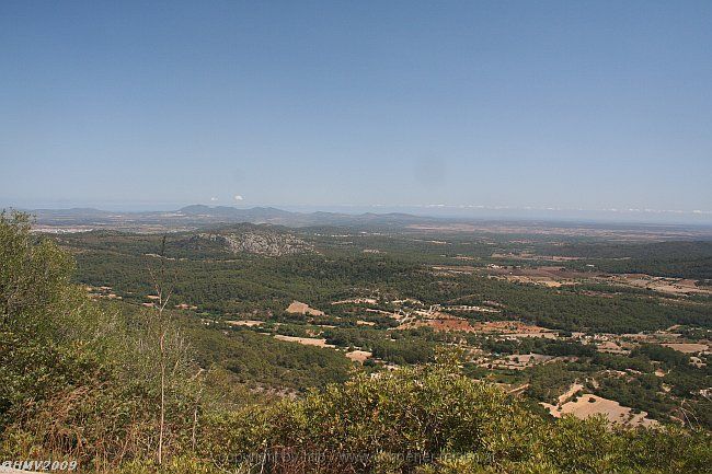 PUIG DE RANDA > Bergfahrt > Ausblick nach Südosten