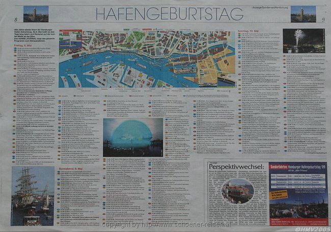 HAMBURG > Hafenfest 2009 > Programm