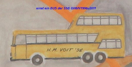 STUTTGART > Von der Pferdebahn zur Stadtbahn > einst ein Bus bei der SSB