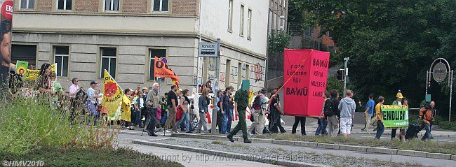 STUTTGART > Demonstration gegen Atomkraft am 24. Juli 2010