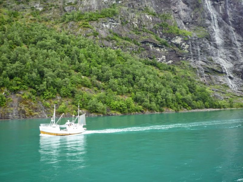 N:Geiranger>Fjord>Fischerboot