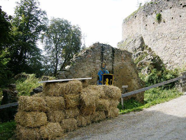 NIEDERÖSTERREICH > Wachau > Burgruine Aggstein > Eingang