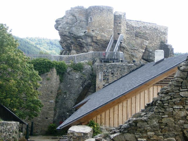 NIEDERÖSTERREICH > Wachau > Burgruine Aggstein