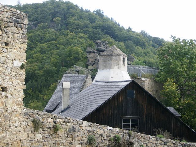 NIEDERÖSTERREICH > Wachau > Burgruine Aggstein