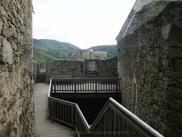 NIEDERÖSTERREICH > Wachau > Burgruine Aggstein
