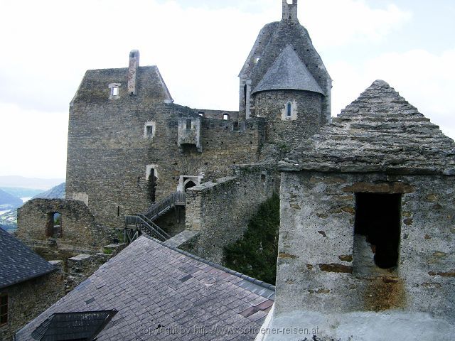 NIEDERÖSTERREICH > Wachau > Burgruine Aggstein