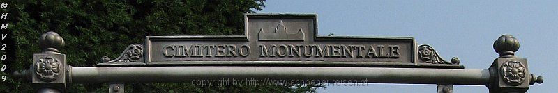 MILANO > Cimitero Monumentale (Friedhof)