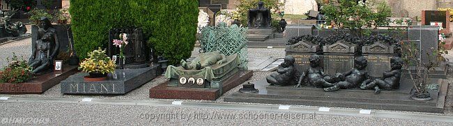 MILANO > Cimitero Monumentale (Friedhof) > Grabstätten