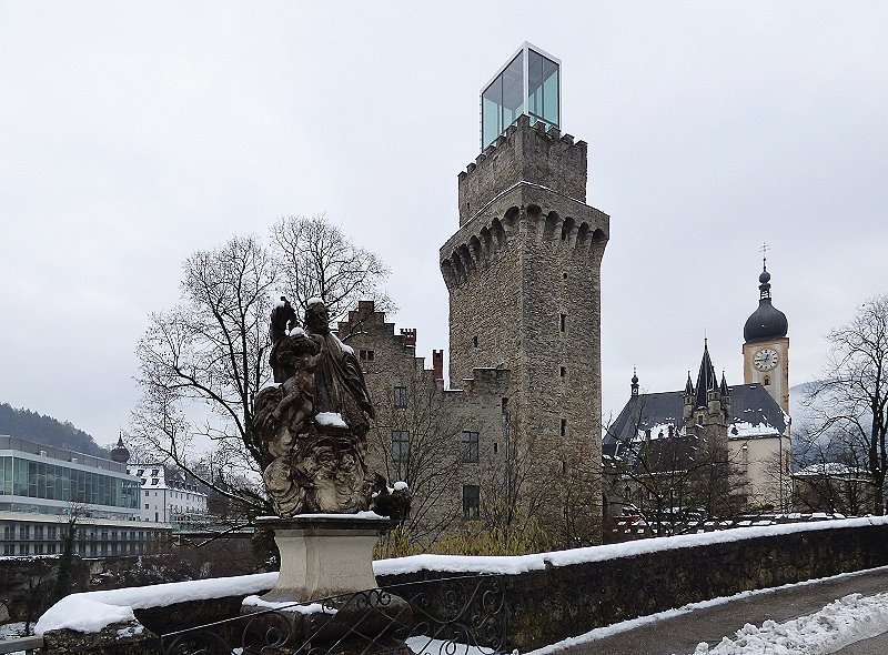 A: Waidhofen an der Ybbs > Nepomuk-Ybbsbrücke