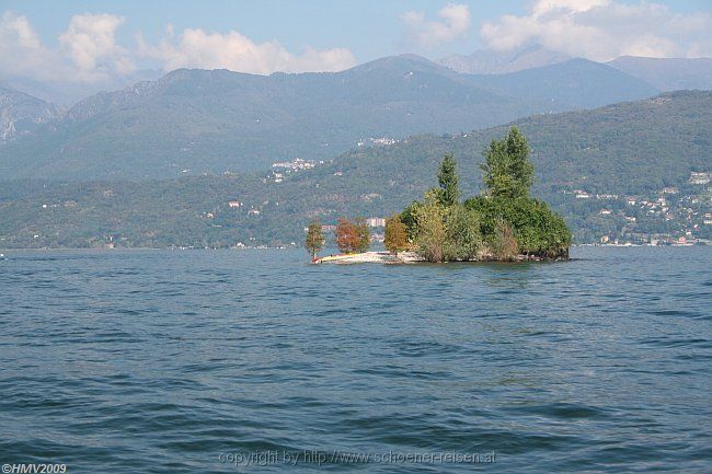 LAGO MAGGIORE > Isola La Marghera oder Isolotto della Marghera