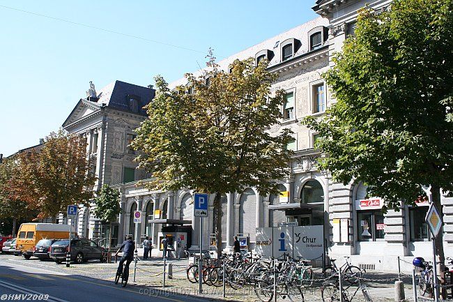 CHUR > Grabenstraße > Postgebäude