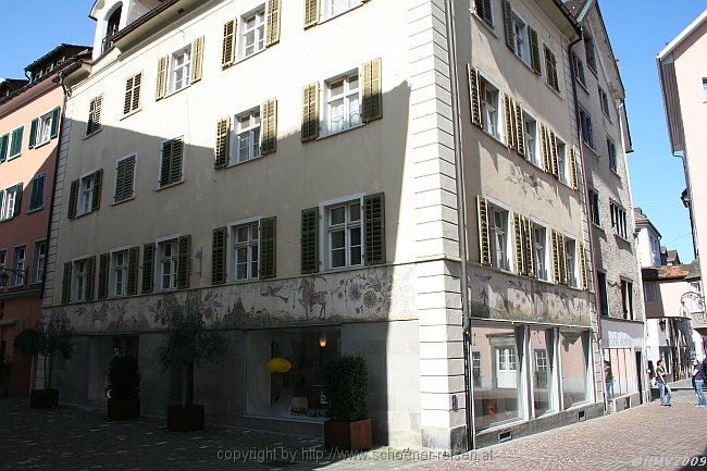 CHUR > Eckhaus Reichsgasse - Mühleplatz