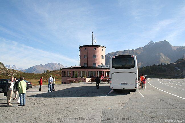 SIMPLON-PASSSTRASSE > Passhöhe 2005 m