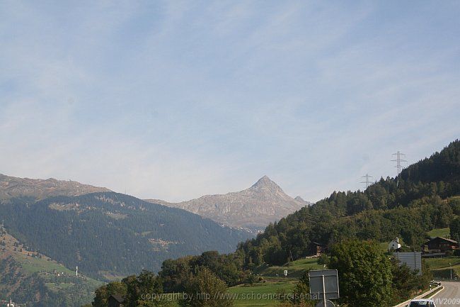 SIMPLON-PASSSTRASSE > Passstraße nach Brig > Blick zurück